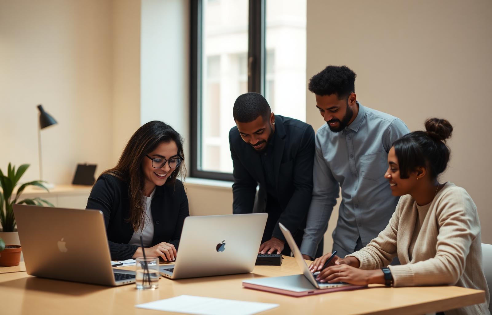A small senior team building AI and software products